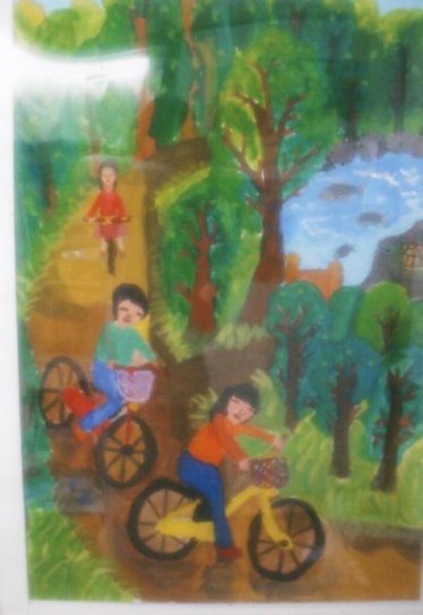 世界児童画展　特選
